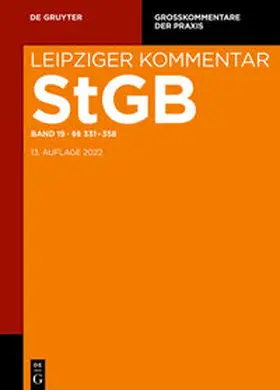 Gillmeister / Grünewald / Hilgendorf |  §§ 331-358 | eBook | Sack Fachmedien