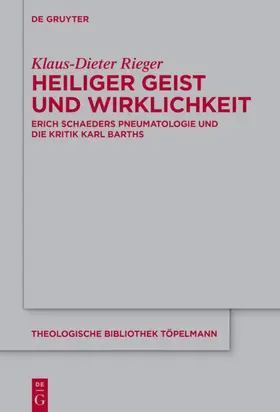 Rieger | Heiliger Geist und Wirklichkeit | E-Book | sack.de