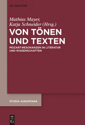 Schneider / Mayer |  Von Tönen und Texten | Buch |  Sack Fachmedien