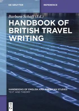 Schaff |  Handbook of British Travel Writing | eBook | Sack Fachmedien