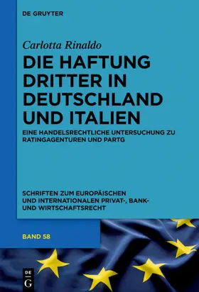 Rinaldo |  Die Haftung Dritter in Deutschland und Italien | Buch |  Sack Fachmedien