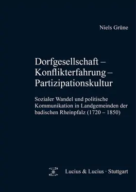 Grüne | Dorfgesellschaft – Konflikterfahrung - Partizipationskultur | E-Book | sack.de