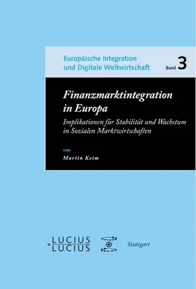 Keim |  Finanzmarktintegration in Europa | eBook | Sack Fachmedien