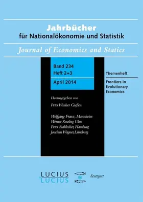 Cantner / Dosi |  Frontiers in Evolutionary Economics | eBook | Sack Fachmedien