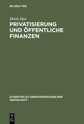 Süss |  Privatisierung und öffentliche Finanzen | eBook | Sack Fachmedien