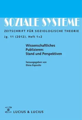 Esposito |  Wissenschaftliches Publizieren: Stand und Perspektiven | eBook | Sack Fachmedien