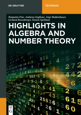 Fine / Gaglione / Moldenhauer | Algebra and Number Theory | E-Book | www2.sack.de