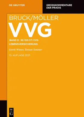 Beckmann / Rapp / Koch | Versicherungsvertragsgesetz §§ 130-141 VVG | Buch | 978-3-11-052043-9 | sack.de