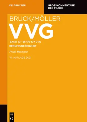 Beckmann / Koch / Baumann |  Versicherungsvertragsgesetz §§ 172-177 VVG | Buch |  Sack Fachmedien