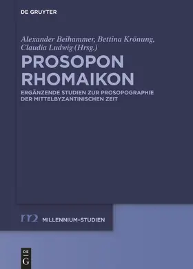 Beihammer / Ludwig / Krönung |  Prosopon Rhomaikon | Buch |  Sack Fachmedien