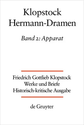 Amtstätter / Klopstock |  Klopstock, Friedrich Gottlieb: Werke und Briefe | Buch |  Sack Fachmedien