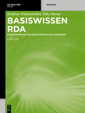 Wiesenmüller / Horny | Basiswissen RDA | E-Book | sack.de