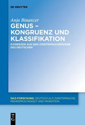 Binanzer | Genus – Kongruenz und Klassifikation | E-Book | sack.de
