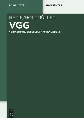 Heine / Holzmüller |  VGG | eBook | Sack Fachmedien