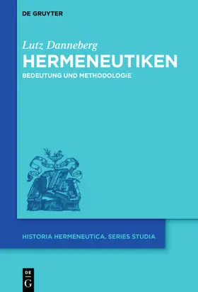 Danneberg |  Hermeneutiken | eBook | Sack Fachmedien