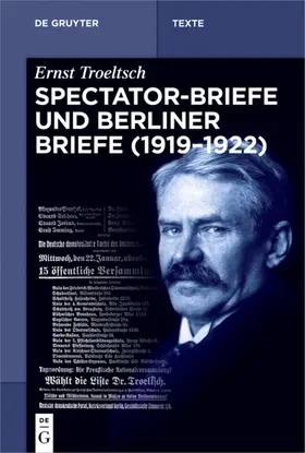 Hübinger |  Spectator-Briefe und Berliner Briefe (1919-1922) | Buch |  Sack Fachmedien