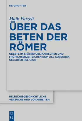 Patzelt |  Über das Beten der Römer | eBook | Sack Fachmedien