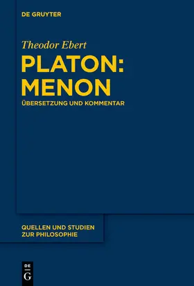Ebert |  Platon: Menon | eBook | Sack Fachmedien