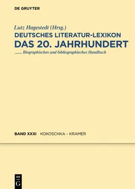 Kosch / Hagestedt |  Deutsches Literatur-Lexikon | eBook | Sack Fachmedien