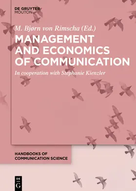 Rimscha | Management and Economics of Communication | E-Book | sack.de