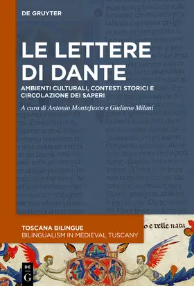 Milani / Montefusco |  Le lettere di Dante | Buch |  Sack Fachmedien