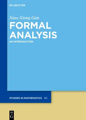 Gan | Formal Analysis | E-Book | sack.de