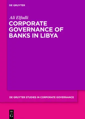 Elfadli | Corporate Governance of Banks in Libya | E-Book | sack.de