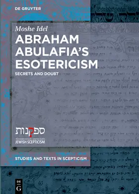 Idel |  Abraham Abulafia's Esotericism | Buch |  Sack Fachmedien
