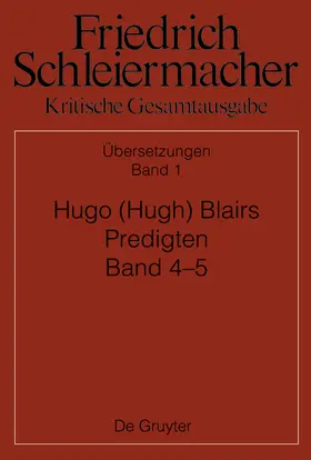 Meckenstock / Hagan / Blair |  Hugo (Hugh) Blairs Predigten | Buch |  Sack Fachmedien