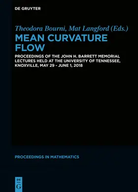 Bourni / Langford |  Mean Curvature Flow | Buch |  Sack Fachmedien