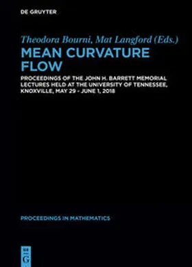 Bourni / Langford | Mean Curvature Flow | E-Book | sack.de