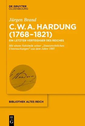 Brand |  Clemens Wilhelm Adolph Hardung (1768–1821) | Buch |  Sack Fachmedien