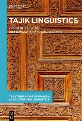 Ido / Mahmoodi-Bakhtiari |  Tajik Linguistics | eBook | Sack Fachmedien