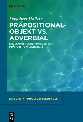 Höllein | Präpositionalobjekt vs. Adverbial | E-Book | sack.de