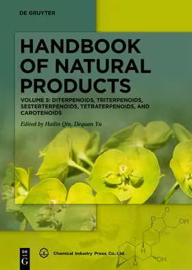 Qin / Yu |  ¹H NMR Handbook of Natural Products, 5, Diterpenoids, Triterpenoids, Sesterterpenoids, Tetraterpenoids, and Carotenoids | Buch |  Sack Fachmedien