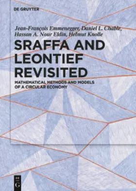 Emmenegger / Chable / Nour Eldin |  Sraffa and Leontief Revisited | eBook | Sack Fachmedien