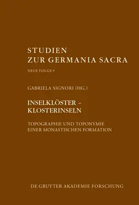 Signori |  Inselklöster – Klosterinseln | Buch |  Sack Fachmedien