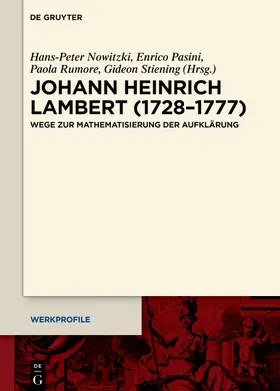 Nowitzki / Pasini / Rumore |  Johann Heinrich Lambert (1728–1777) | Buch |  Sack Fachmedien