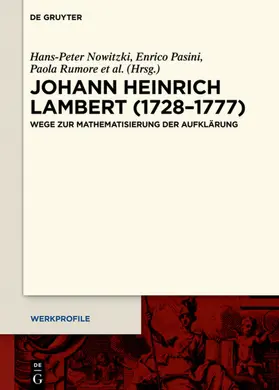 Nowitzki / Pasini / Rumore |  Johann Heinrich Lambert (1728–1777) | eBook | Sack Fachmedien