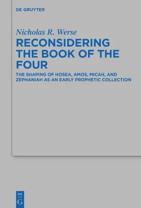 Werse |  Reconsidering the Book of the Four | eBook | Sack Fachmedien