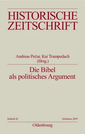 Pecar / Trampedach |  Die Bibel als politisches Argument | eBook | Sack Fachmedien