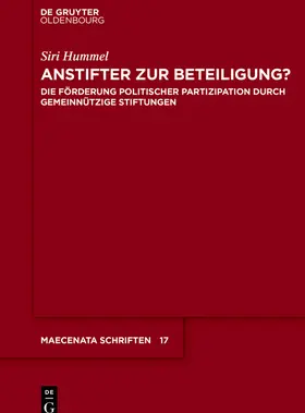 Hummel |  Anstifter zur Beteiligung? | Buch |  Sack Fachmedien