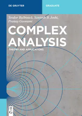 Bulboaca / Bulboaca / Joshi |  Complex Analysis | eBook | Sack Fachmedien