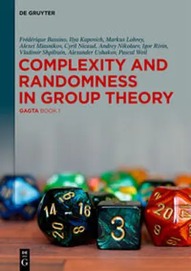 Bassino / Kapovich / Weil | Complexity and Randomness in Group Theory | E-Book | sack.de