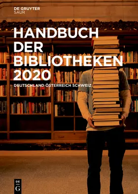 Degruyter |  Handbuch der Bibliotheken 2020 | Buch |  Sack Fachmedien