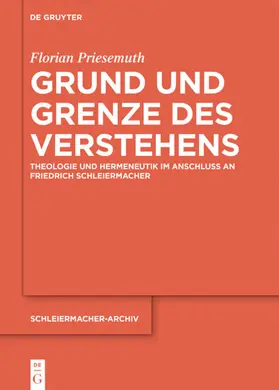 Priesemuth |  Grund und Grenze des Verstehens | eBook | Sack Fachmedien