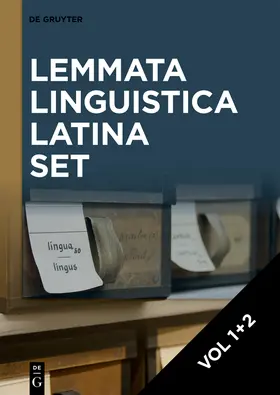 Holmes / Ottink / Schrickx | [Set Lemmata Linguistica Latina, volume I+II] | Buch | 978-3-11-068540-4 | sack.de