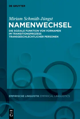 Schmidt-Jüngst |  Namenwechsel | Buch |  Sack Fachmedien