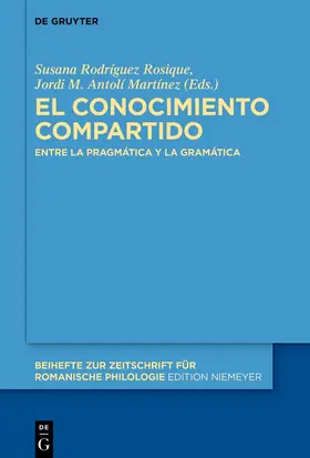 Rodriguez Rosique / Antolí Martínez |  El conocimiento compartido | eBook | Sack Fachmedien