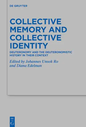 Unsok Ro / Edelman |  Collective Memory and Collective Identity | Buch |  Sack Fachmedien